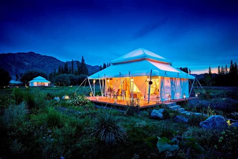 The Ultimate Travelling Camp Pitches Its Nomadic Super Luxury Tents In