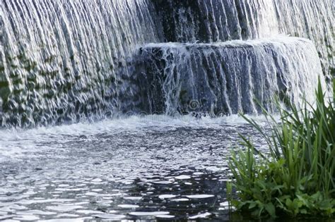 Cascade Stock Photo Image Of Splashes Fountain Plant 46117282
