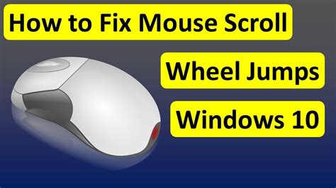 How To Fix Mouse Scroll Wheel Jumps Windows 10 Youtube