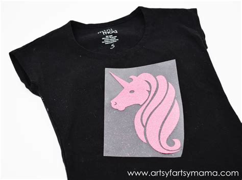 Diy Glitter Unicorn Shirt Artsy Fartsy Mama