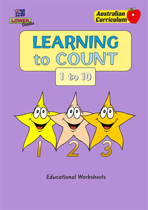 Learning To Count 1 To 10 Downloadable Educational Worksheets