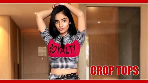 Anushka Sen Looking Hot And Sexy In These Crop Top Outfits Iwmbuzz