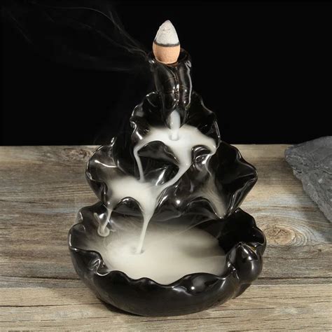 100pcs Backflow Incense Or Burner Handmade Porcelain Ceramic Incense Burner Holder Buddhist