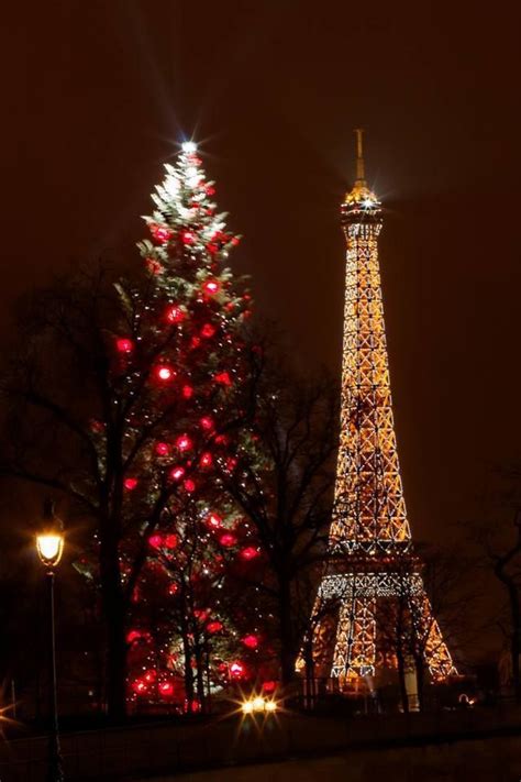 ♥ From Iryna Christmas In Paris Eiffel Tower Tour Eiffel