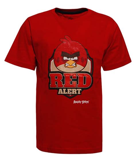 Angry Birds Red Round Neck T Shirt Buy Angry Birds Red Round Neck T