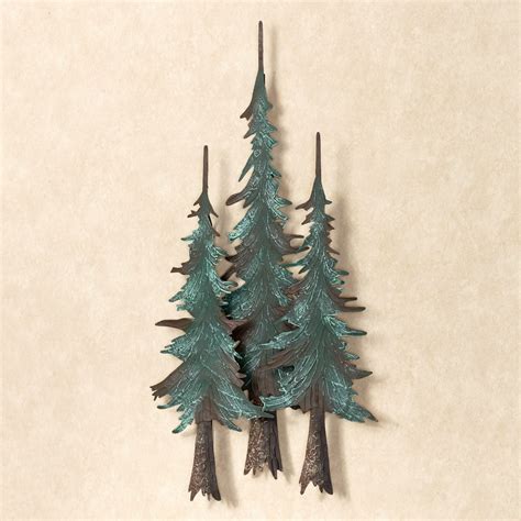 Whispering Pines Metal Wall Sculpture