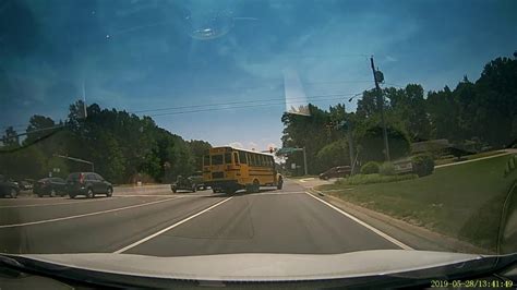 Dashcam Video Captures ‘wild School Bus Crash In Chesterfield Driver