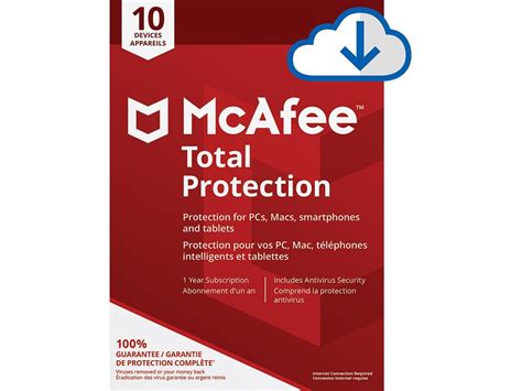Mcafee Total Protection 10 Devices 1 Year Pcmac Download Neweggca