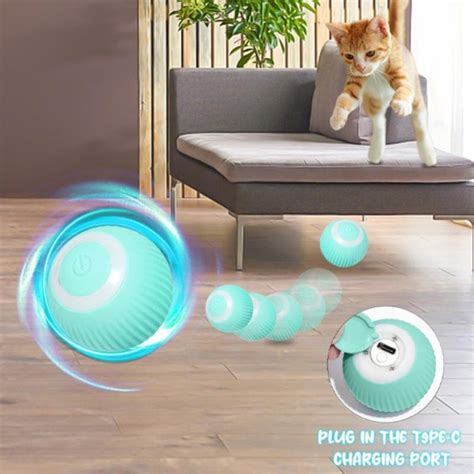 Smart Cat Toys Automatic Rolling Ball Electric Cat Toys Interactive For