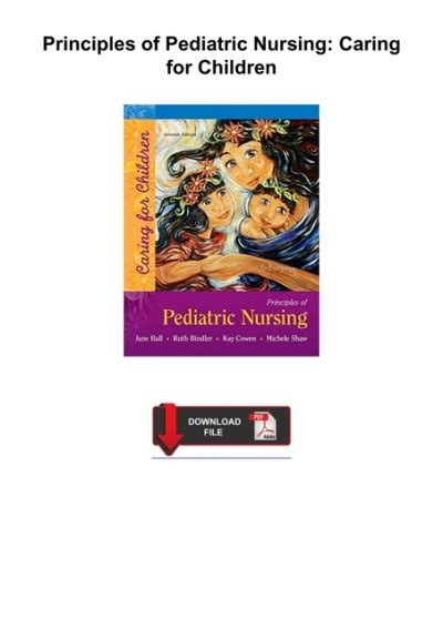 ️pdf⚡️ Principles Of Pediatric Nursing Caring For Children