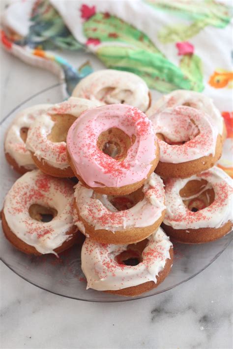 Cake Batter Flavored Baked Donuts Sparkle Living Blog