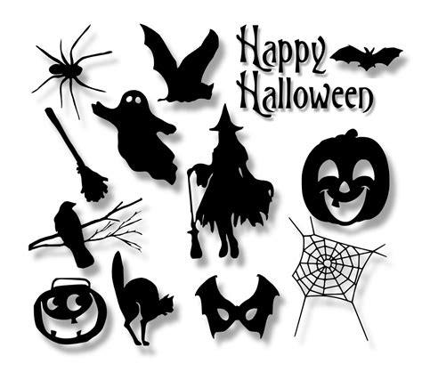 You can copy, modify, distribute and perform the work, even for commercial purposes, all. Halloween Free SVG Files | Halloween silhouettes, Cricut ...