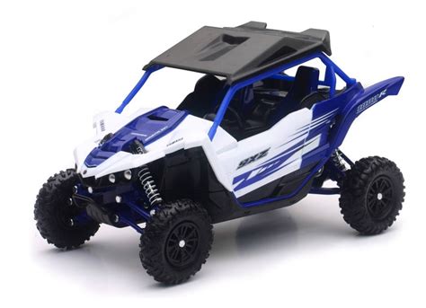 New Ray Toys 118 Scale Yamaha Yxz1000r Atv Toy Blue 57813a Ebay