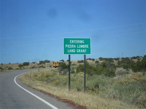 US-84 West - Entering Piedra Lumbre Land Grant | Entering 