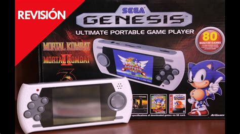 Ultimate Portable Game Player Sega Genesis RevisiÓn Youtube