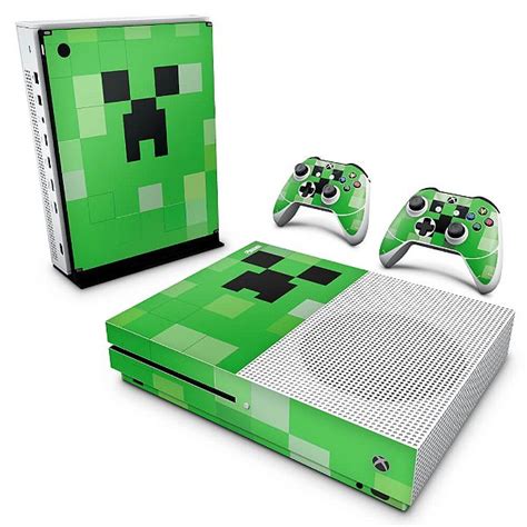 Xbox One Slim Skin Creeper Minecraft Pop Arte Skins