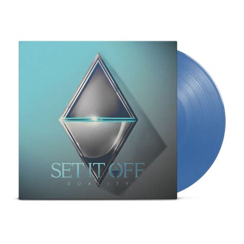 Set It Off ‘duality Lp Limited Edition Only 200 Made Opaque Blue