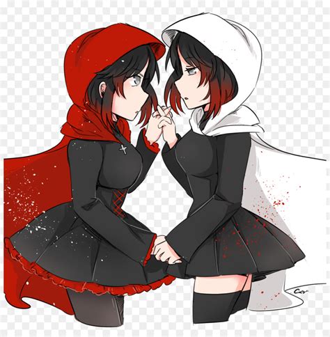 Red Eye Rwby Chapter Ruby Rose Rooster Teeth Drawing Png Clipart Hot
