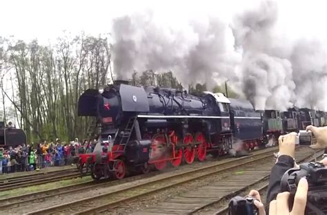 2013: Steam Locomotive Parade at Wolsztyn in Poland.