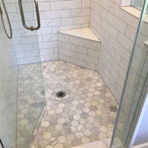 Full Ht Shower Glass And Marble Floors Modern Bathroom Dallas By