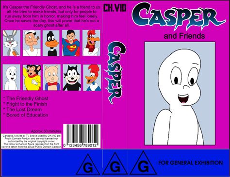 Casper And Friends Vhs Cover By Ch1996art On Deviantart