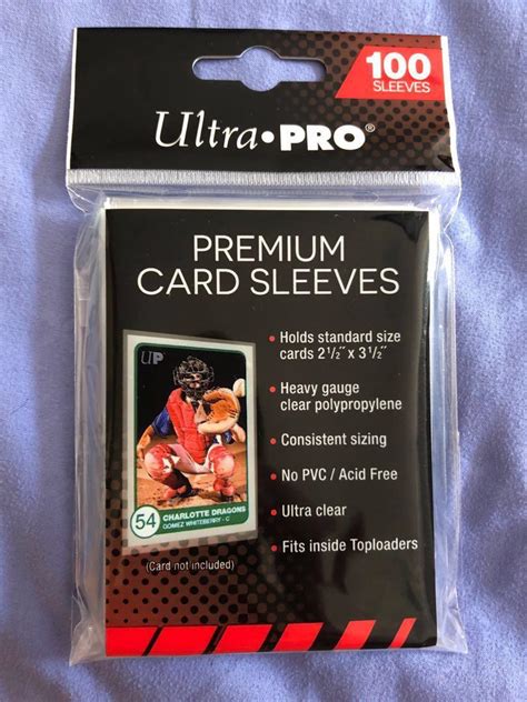 Ultra Pro Premium Card Sleeves 25x35 Inch 635x88 Mm Hobbies