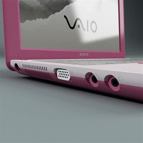 Max Laptop Sony Vaio Pink