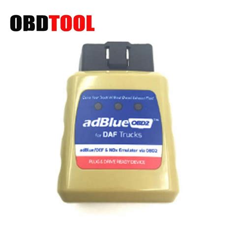 New AdblueOBD Emulator For DAF Trucks Plug And Drive Ready Device By OBD Adblue OBD Emulator