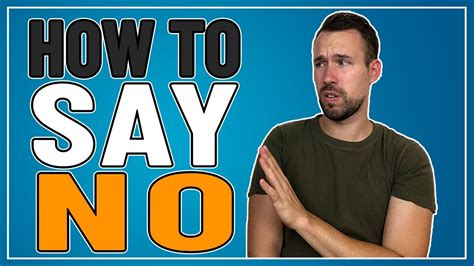 Learn How To Say No Episode 021 Youtube