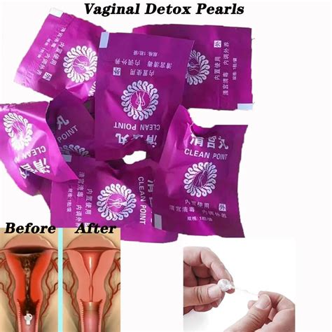 K Chinese Medical Herbal Vaginal Detox Pearls Cleansing Tampons