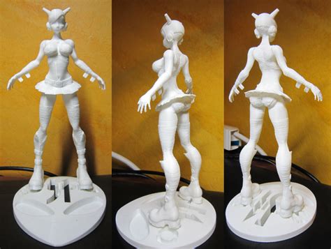 Free Anime 3d Print Files 3d Anime Model Models Girl Print Stl Printing Figurines Miniatures