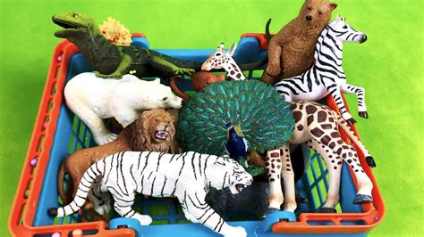 Wild Zoo Animal Box Of Toys Shorts Youtube