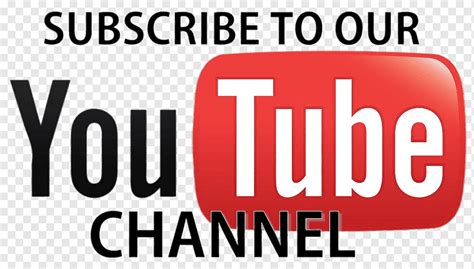 Subscribe To Our Youtube Channel Large Banner Subscribe Buttons Png
