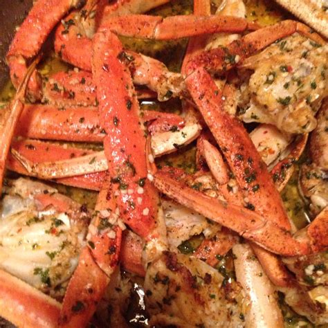 My Spicy Garlic Butter Baked Snow Crab Legs Crab Legs Recipe Baked