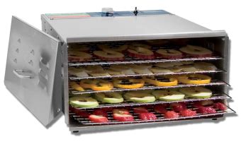 TSM Stainless Steel Dehydrator with 5 Stainless Steel Shelves | Dehydrator recipes, Stainless ...