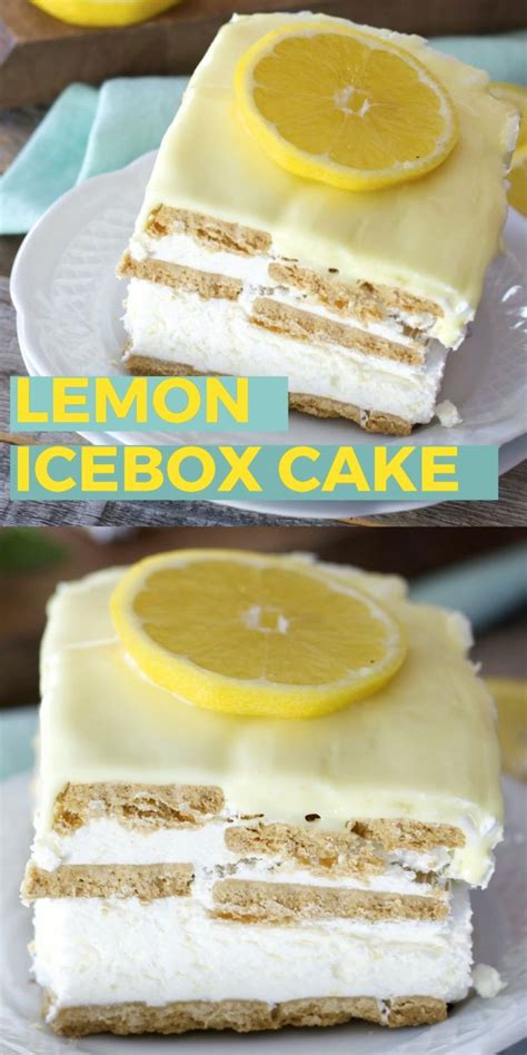 No Bake Lemon Icebox Cake Video Lemon Icebox Cake Icebox Cake 22692 Hot Sex Picture