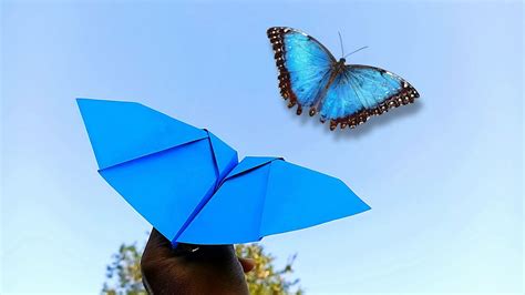 Flying Paper Butterfly Flapping Superb Fly Origami Butterfly
