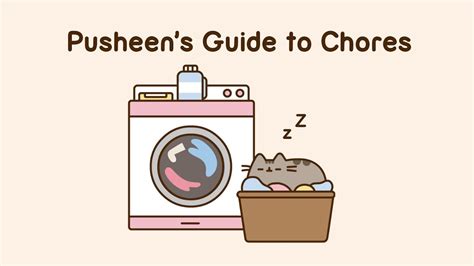 Pusheens Guide To Household Chores Youtube
