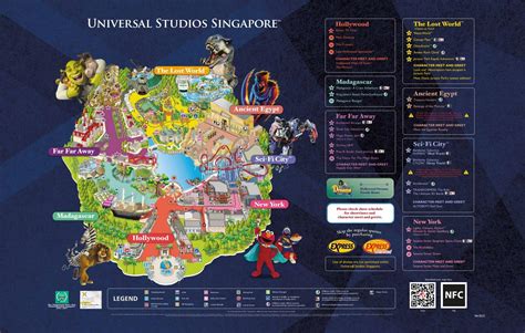 Universal Studios Singapore Park Map 2019 For Android Apk Download