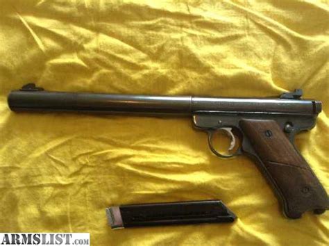 Armslist For Sale Ruger Mk I Silenced 22 Lr Pistol