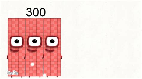 Numberblocks 100 400 Youtube