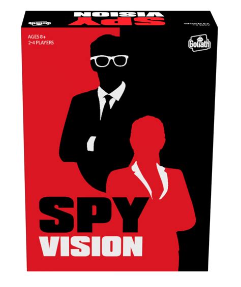 Goliath Spy Vision Strategy Board Game Arrest The Spies Using Spy Revealing Glasses