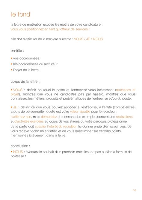 Jul 15, 2021 · comment écrire une lettre de motivation pour un emploi d'informaticien ? Exemple De Lettre De Motivation Pour Présenter Un Projet Professionnel / Lettre de motivation ...