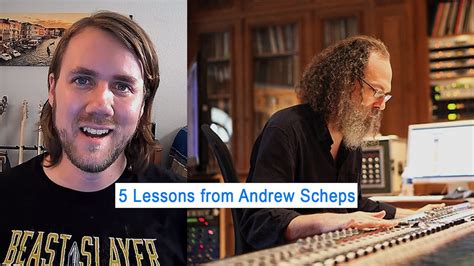 5 lessons from metallica engineer andrew scheps youtube