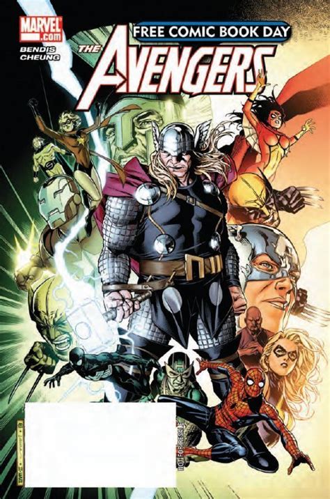 The Avengers Free Comic Book Day 1 Marvel Comics