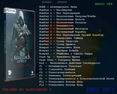 Assassin S Creed 4 Black Flag Trainer 22 1 07 Aleksander D