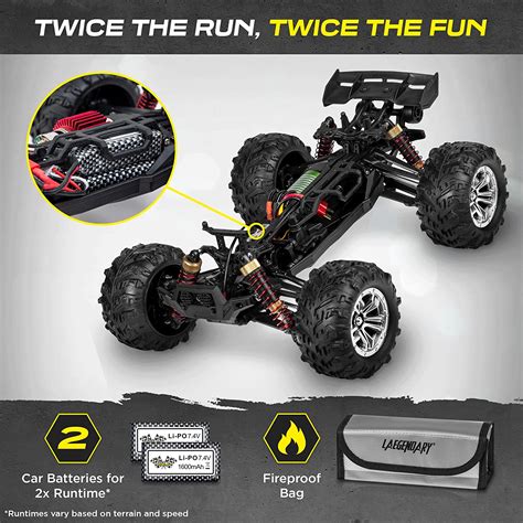 Buy Laegendary Rc Cars 4x4 Offroad Monster Truck Remote Control Car