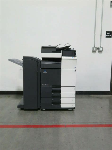 Download the latest drivers, firmware and software. Konica Minolta Bizhub C368 color copier - Only 230K copies - 36 page per minute - Equipment ...