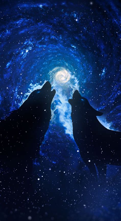 Best Of Galaxy Wolf Night Sky Galaxy Cool Wallpaper Wallpaper Wolf