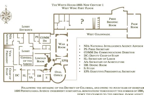 Download Hd New Centurys White House Floor Plan Century Oval Office